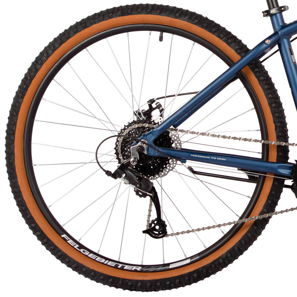 Велосипед 27.5" FOXX  MERIDIAN р.16" алюминий, синий