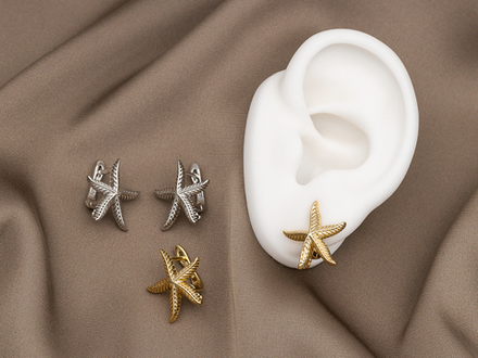 Швензы Морская звезда 18мм, с петелькой