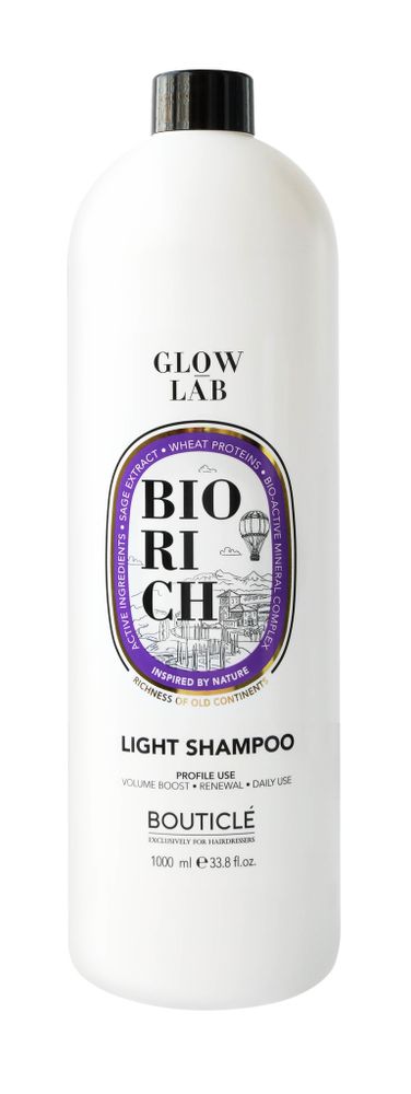 Шампунь для поддержания объёма для волос всех типов - BIORICH LIGHT SHAMPOO (1000мл)