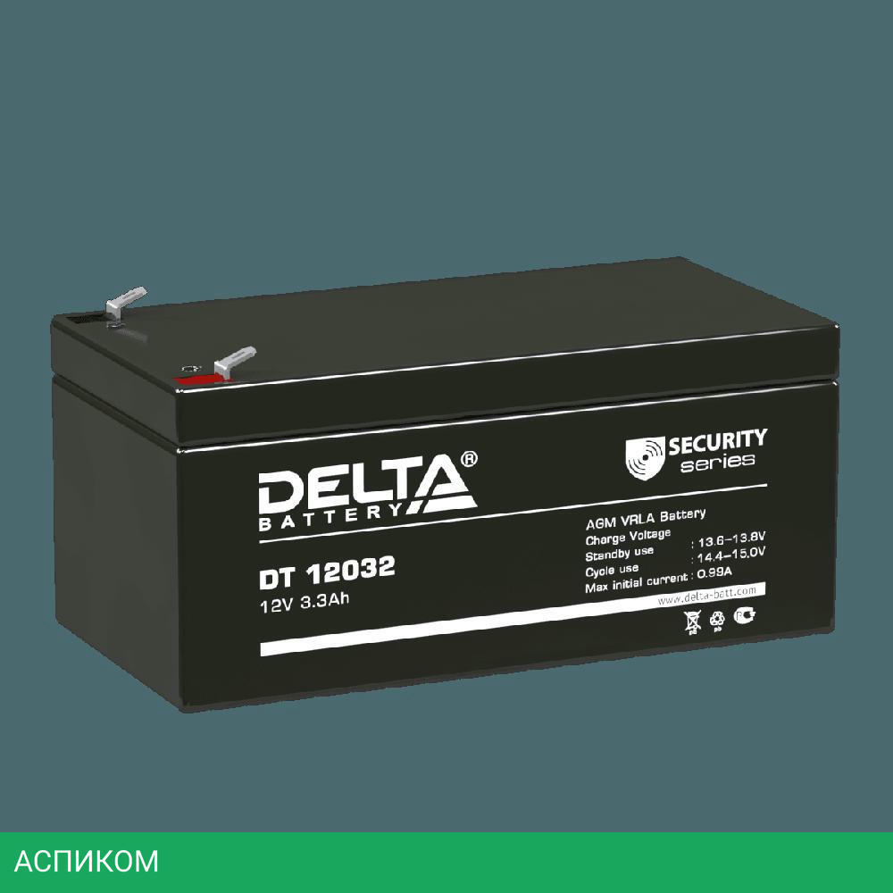 Аккумулятор для ИБП Delta 12V/3.3Ah (DT 12032)