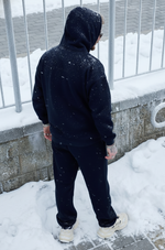 Худи синее "Winter"