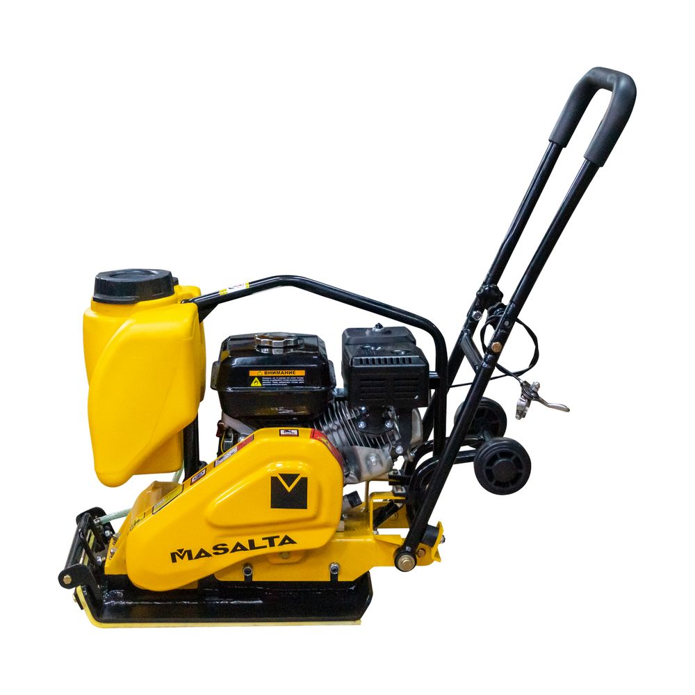Виброплита бензиновая Masalta MSR60-2 - [62 кг / 10,5 кН / Dinking DK168]