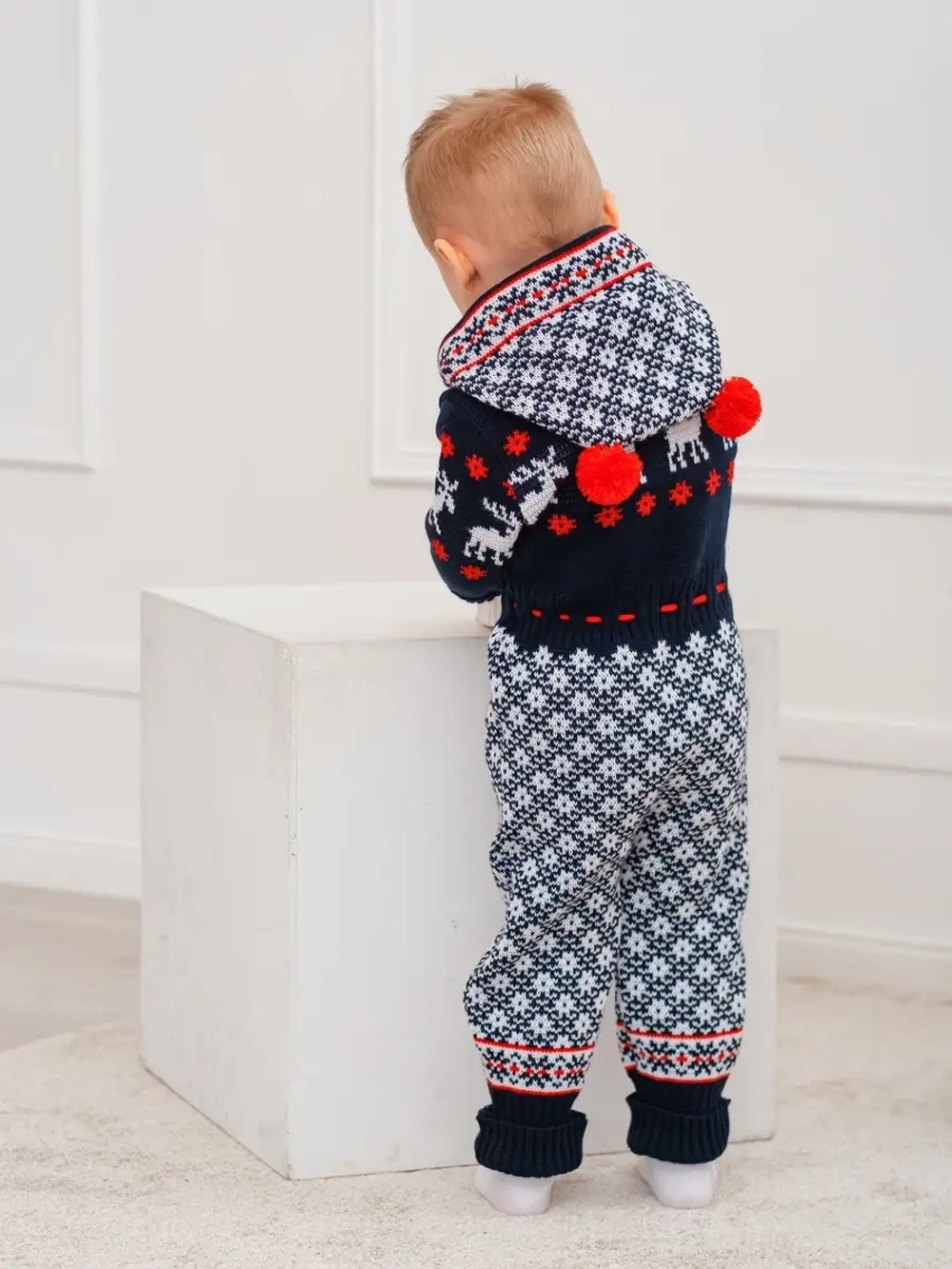 Комбинезон вязаный