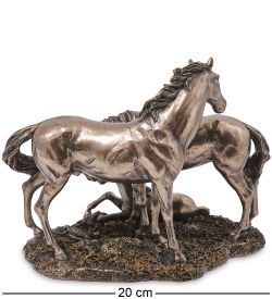 Veronese WS-1410 Статуэтка «Семейка лошадей»