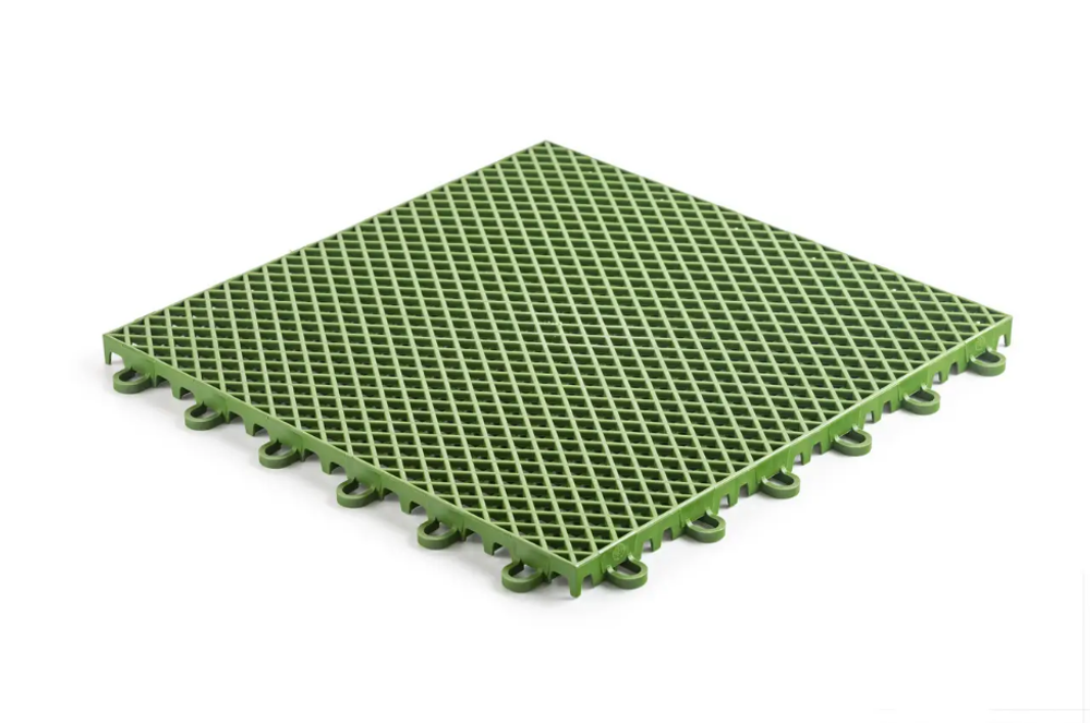 Покрытие EcoTec Sport 30,5х30,5х1,58 см Зеленое