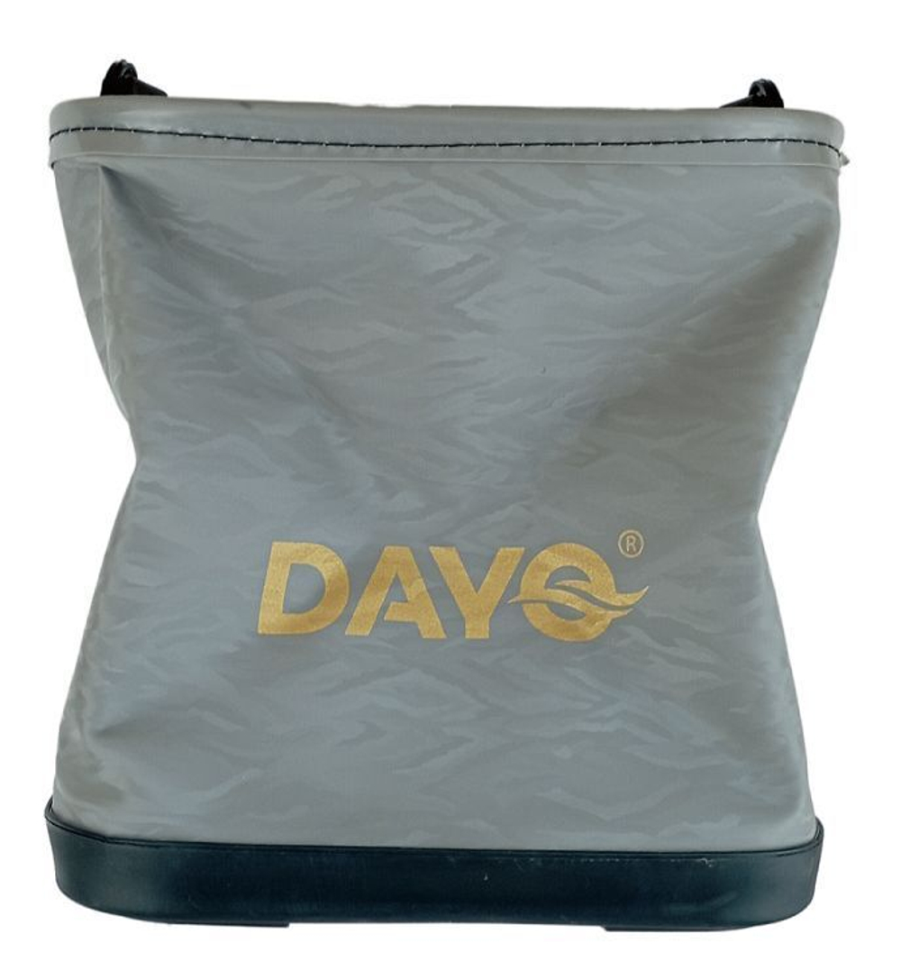 Ведро для воды и прикормки (складное), мини-кан DAYO 8 литров Д20 Ш20 В20