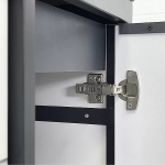 Тумба с раковиной Comforty Лозанна 100 белый глянец