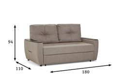 Диван-кровать из массива бруса "Дубай"