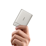 Внешний аккумулятор + Беспроводная зарядка Baseus PicoGo AM31 Ultra-Mini Magnetic Power Bank with Kickstand C+Qi2 5000mAh 20W (MagSafe)
