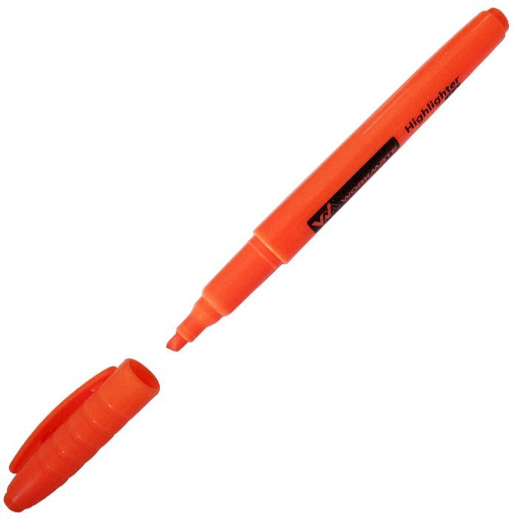 Текстовыделитель Workmate H-4, оранжевый, 1-4 мм