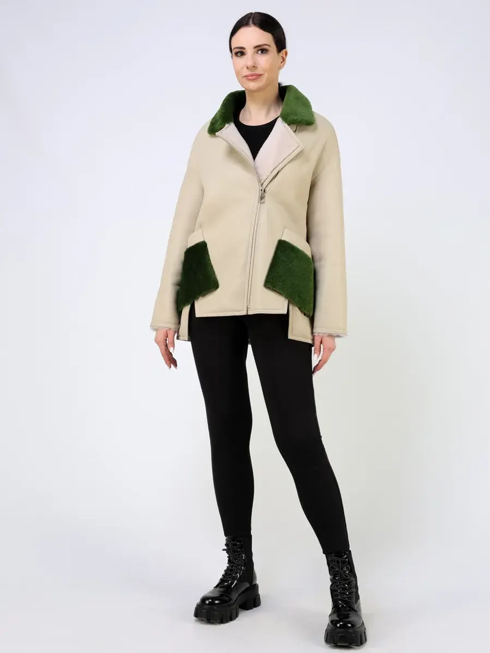 Дубленка зимняя натуральная