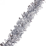 Мишура 2 м 9 см «Яркая змейка», Серебро