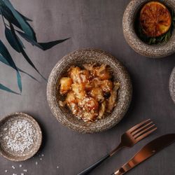 Блюдо круглое d 14,6 см h4,5 см Brown Untouched Taiga P.L. Proff Cuisine [1]