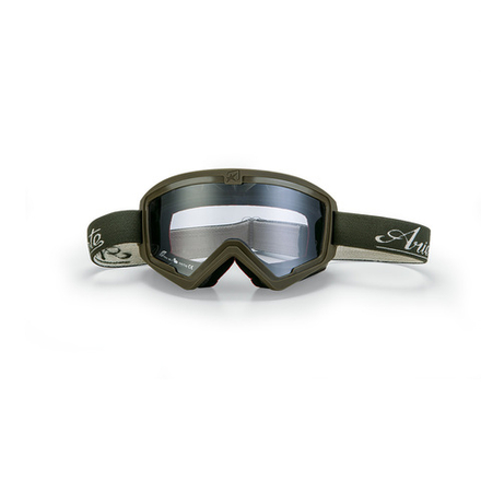 Очки кроссовые ARIETE MUDMAX RACER GOGGLES, зеленый, зеркальная тонированная линза 14940-VVC