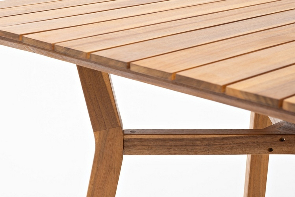 Стол садовый обеденный из акации MODENA прямоугольный 180 см