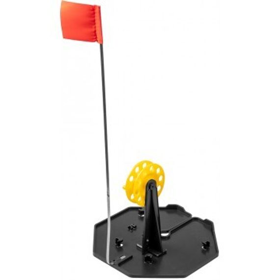 Набор жерлиц на подставке ЖЗ-04 (d-185мм.катушка d-63мм) (10шт) ТОНАР