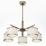 Citilux ALTON CL421253 Люстра на штанге с абажурами Бронза