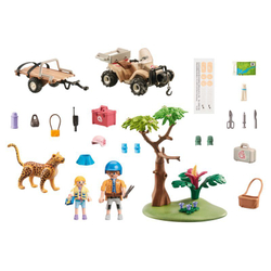 Playmobil - Квадроцикл для спасения животных Wiltopia 71011X