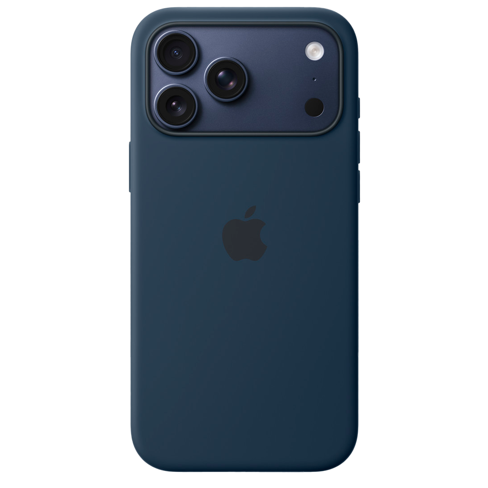 Силиконовый чехол Apple Silicone Case with MagSafe для iPhone 17 Pro Max, Midnight