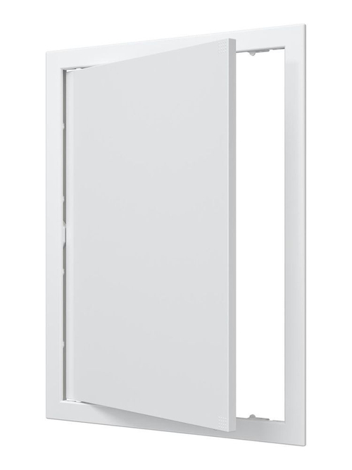 Люк-дверца 368х368 ревизионный нажимной с фланцем Аурамакс AD3535