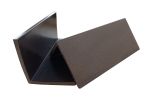 Уголок для сайдинга 70x70x3000мм, венге