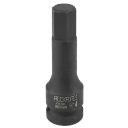 Головка-бита 6-гранная ударная 14мм,1/2'' RockForce RF-24407814MPB