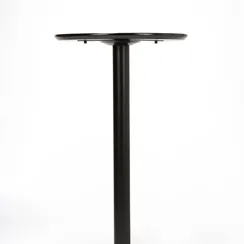 Барный стол Calgary Ø60х110 см, черный меламин