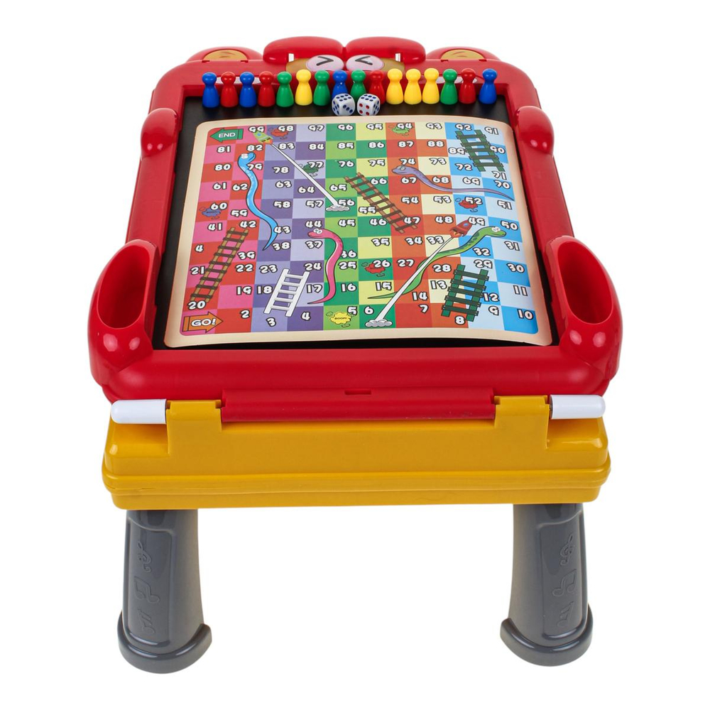 Мольберт 2-ух сторонний, пенал 28,5*10*38,5 см. коробка 819-21M