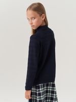 Водолазка в школу для девочки AT743  синий