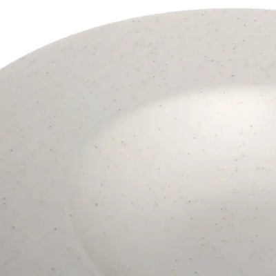 Тарелка керамическая для пасты «Perfetto» 25см, бежевая