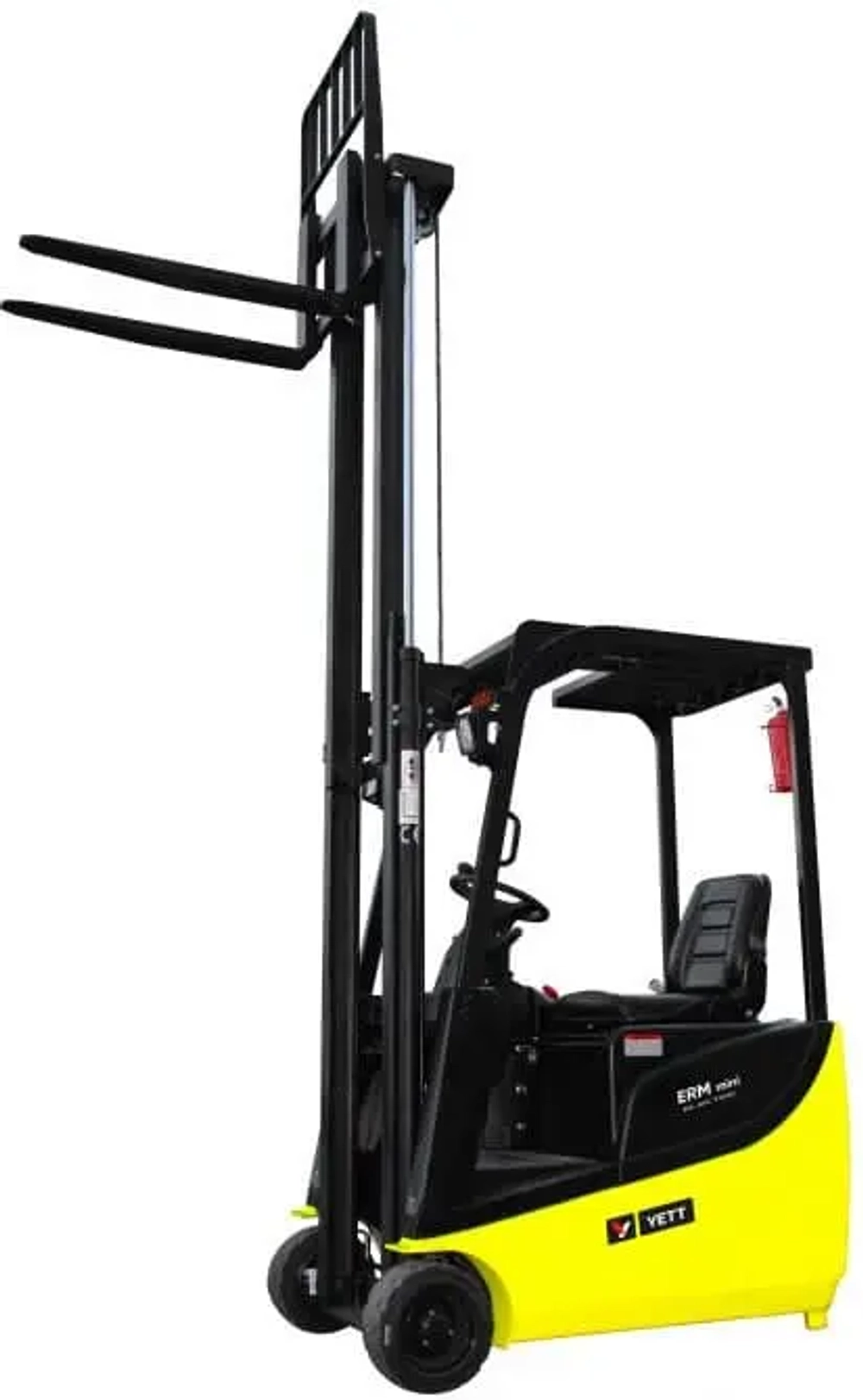 Электрический вилочный мини-погрузчик YETT ERM15 Li-ion г/п 1,5 тонны 4500 мм