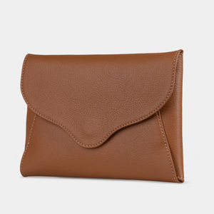 Сумка Florette из кожи теленка, цвета голд (новая карамель)