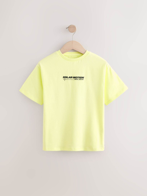 Футболка для девочки Next AH9-932, Лимонный