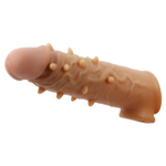 Телесная насадка-удлинитель Osborn - 15 см. (Цвет: телесный)