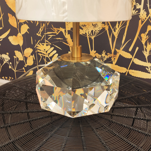 Настольная лампа Cloyd ZIRCON T1 / выс. 54 см - латунь (арт.30064)