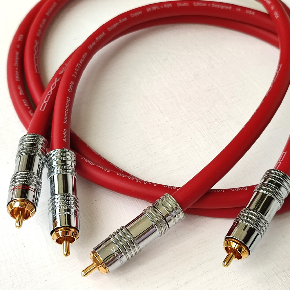 DAXX R89 Аудио кабель с посеребренными жилами 2x0.75mm2 уровня High Grade, D=9mm