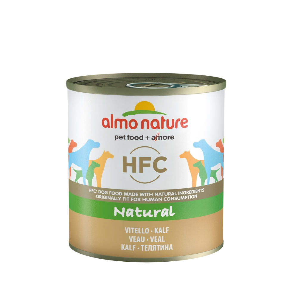 Almo Nature Консервы для Собак с Телятиной (Natural HFC Veal) 0,29 кг x 1 шт.
