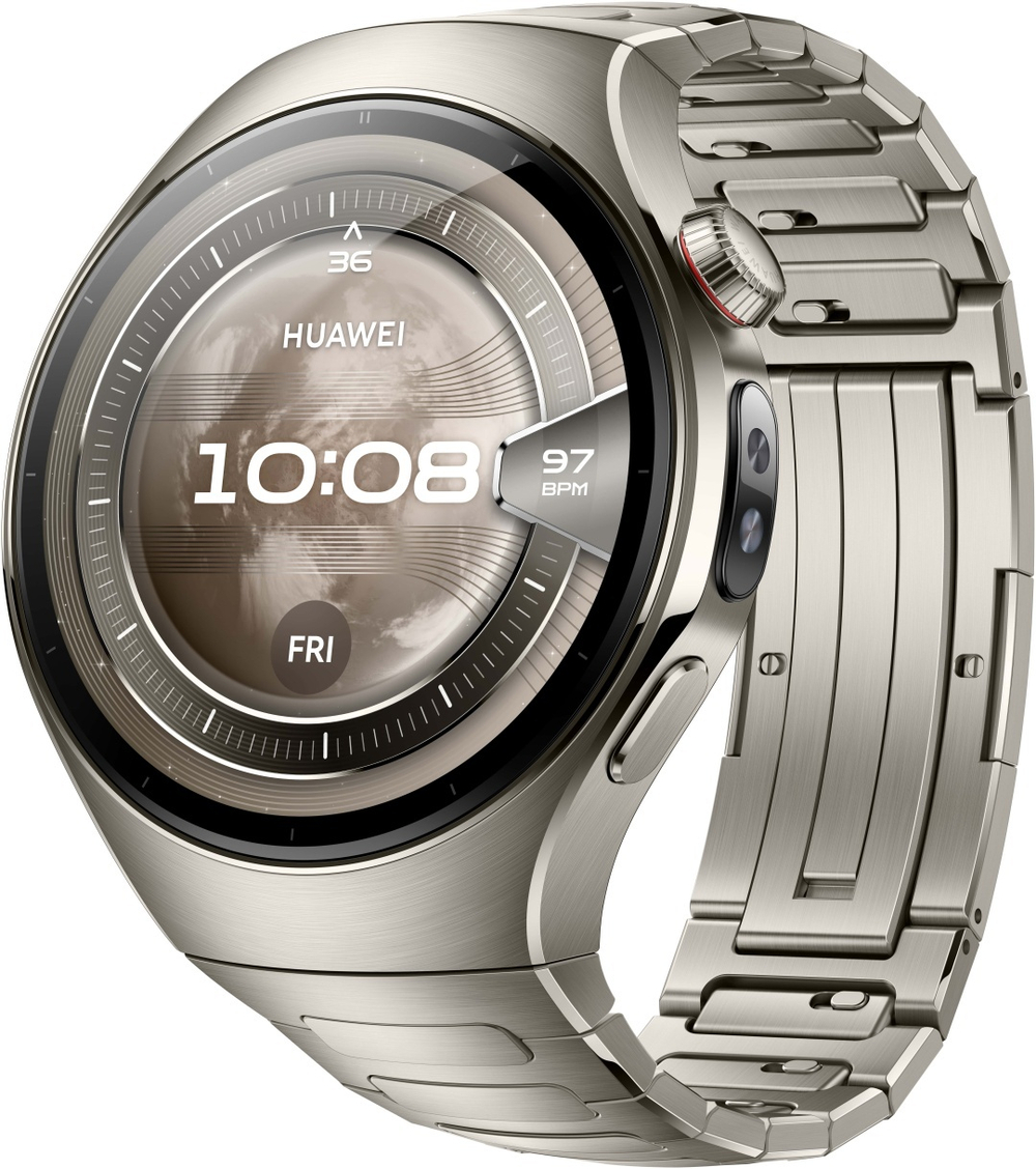 Смарт-часы Huawei Watch 5 46 мм серебристый