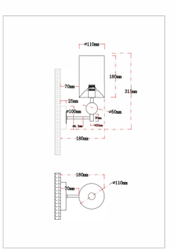 Бра Arte Lamp A4027AP-1PB