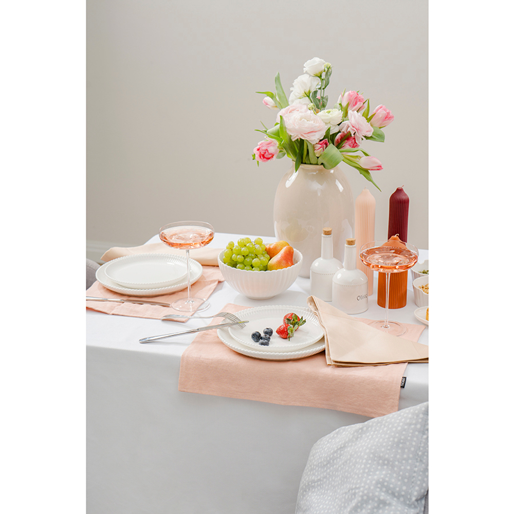 Ваза nature, 29 см, бежевая