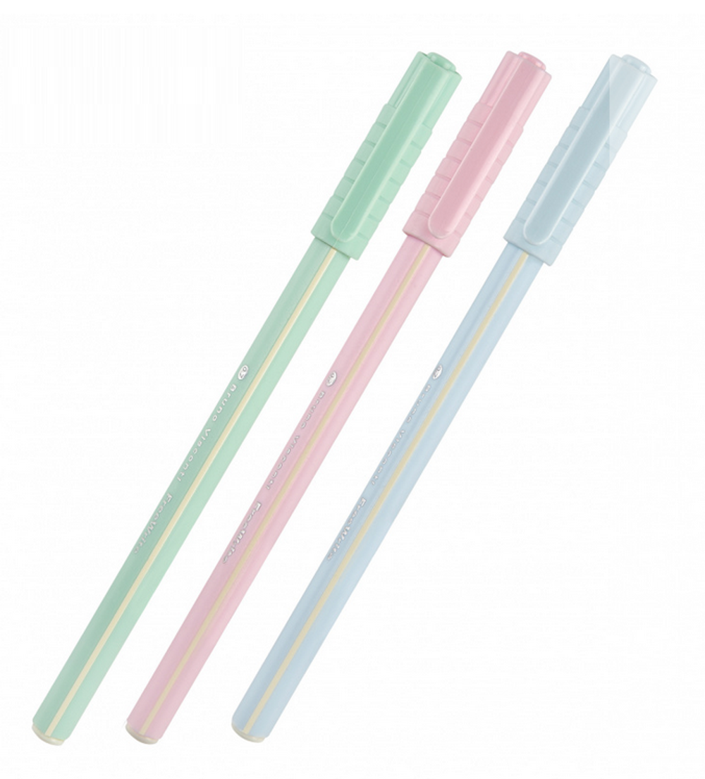 Ручка шарик. 0,7мм. синяя "FreeWrite Zefir" 3цв. (BrunoVisconti)