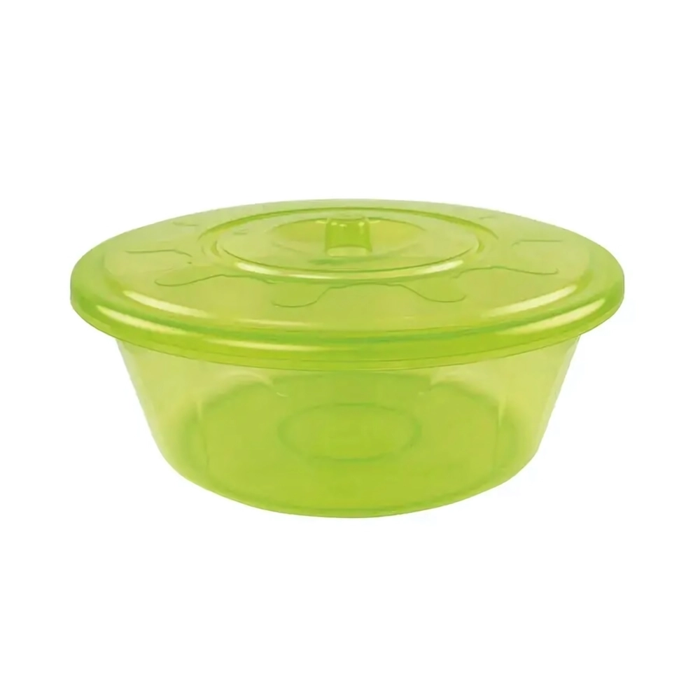 Таз 6л Хозяюшка с крышкой