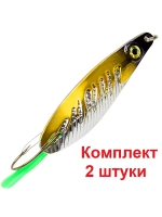 Блесна для рыбалки колебалка НЕРКА FIRE 26 г.