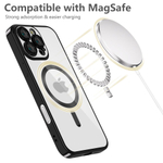 Чехол TECH-PROTECT MAGFLEX Magsafe iPhone 16 PRO MAX SHINY BLACK