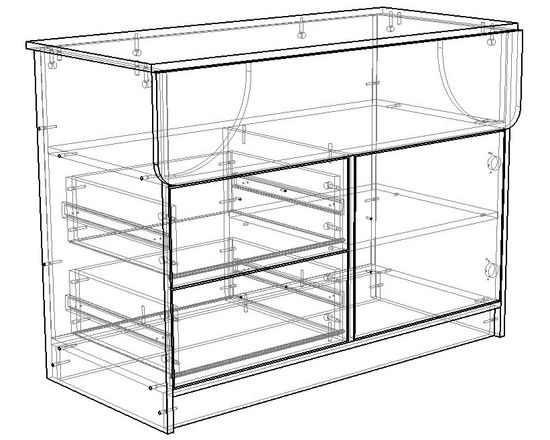 Стол  КЕЛЬВИН правый