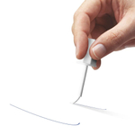 Штрих корректор жидкий канцелярский в пластиковом флаконе 3 шт по 20 мл, с кисточкой, Huanyang, белая замазка на спиртовой основе