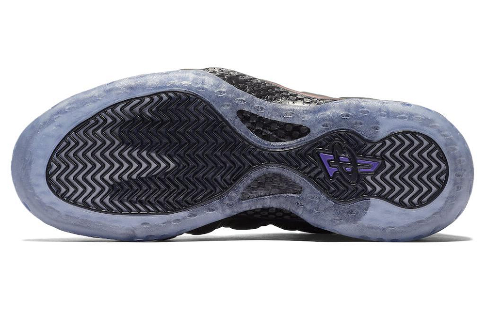 Кроссовки Nike Foamposite One "Black And Varsity Purple" 2024