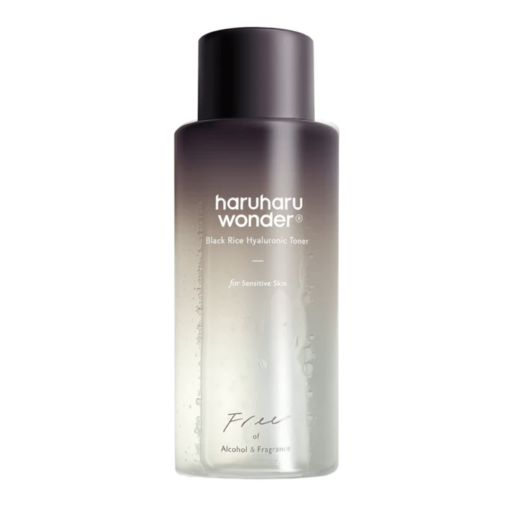 Бесспиртовой тонер с чёрным рисом Haruharu Wonder Black Rice Hyaluronic Toner For Sensitive Skin