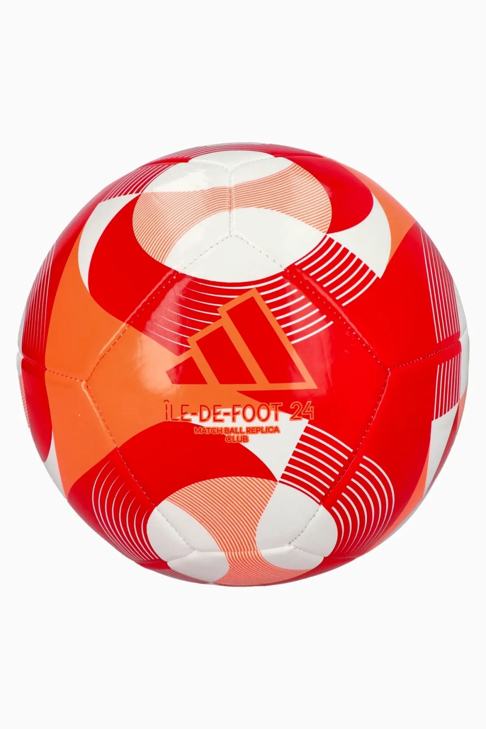 Футбольный мяч adidas Île-De-Foot 24 Club размер 5 - красный
