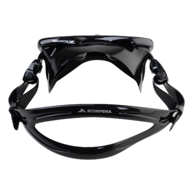 Маска Scorpena B чёрный силикон в боксе